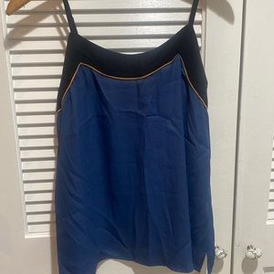 Cami top with adjustable straps.